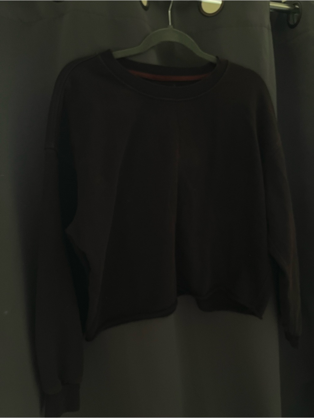 Classic Chocolate Brown Crewneck Sweatshirt - Women